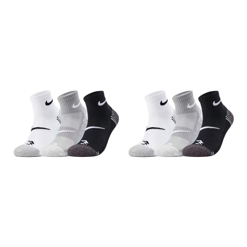 Носки Nike Moderate, White/Rock Ridge Gray