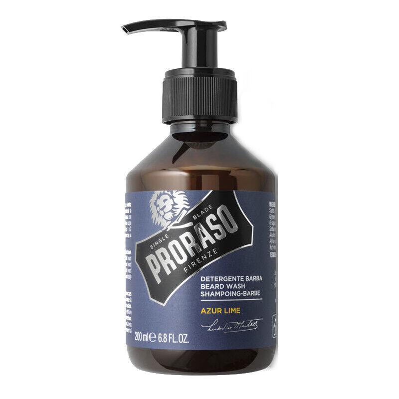 

Proraso Azur Lime очищающий шампунь для бороды, 200 мл