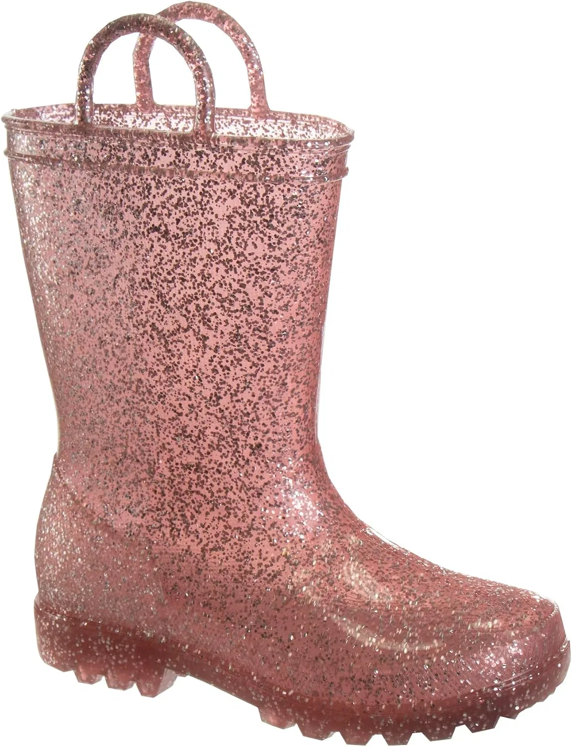 Детские резиновые сапоги с ярким принтом Josmo, Multi Pink Glitters