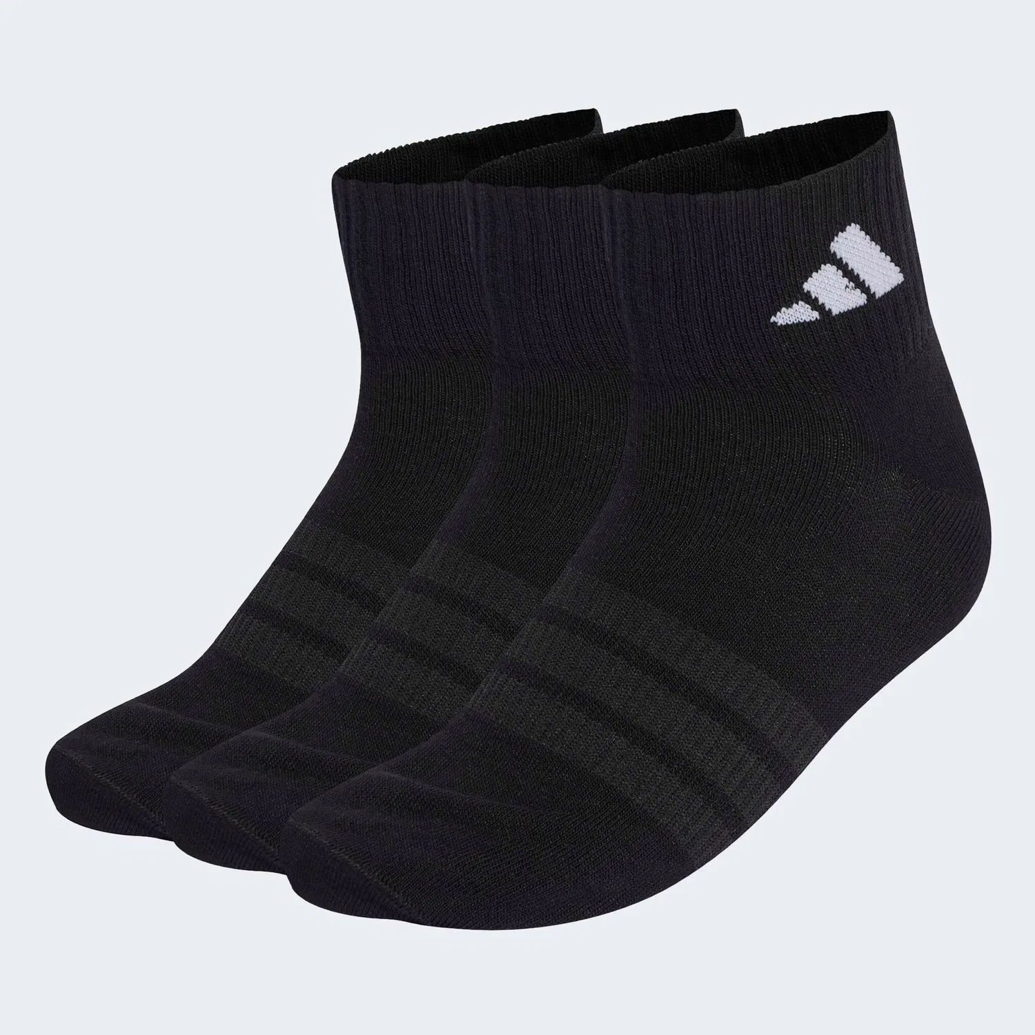 Женские спортивные носки с поддержкой свода стопы Adidas Performance, Black/Black/White