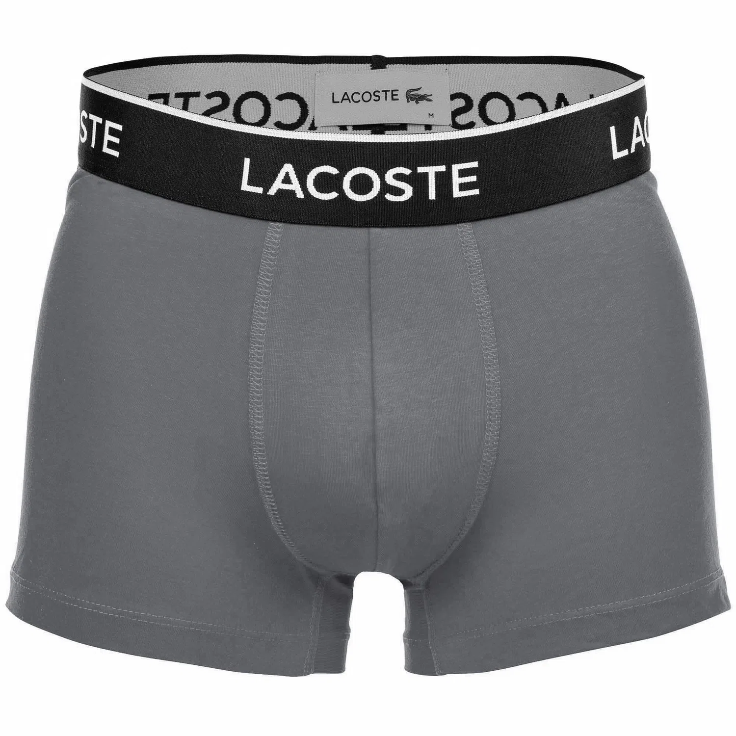 Трусы-боксеры комплект из 3 штук, черный Lacoste — фото 2