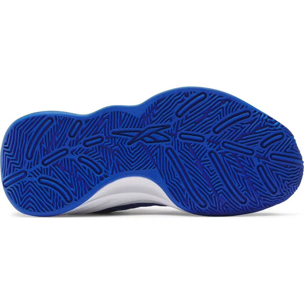Детские баскетбольные кроссовки Reebok, Moon/Optimum Blue/White — фото 4