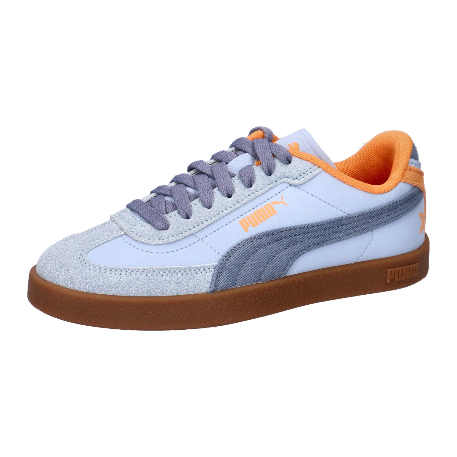 Детские кроссовки с футбольным дизайном Club II Era Summer Jr Puma, Weiss Konigsblau