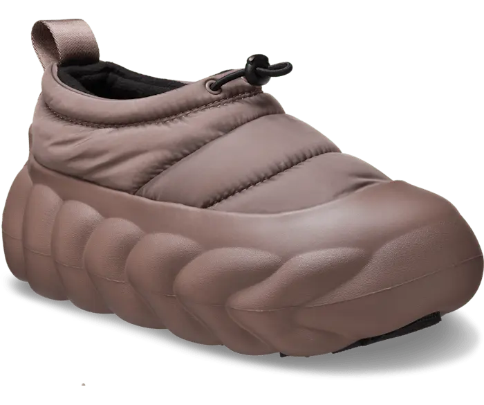 Ботинки Crocs Overpuff, коричневый — фото 3