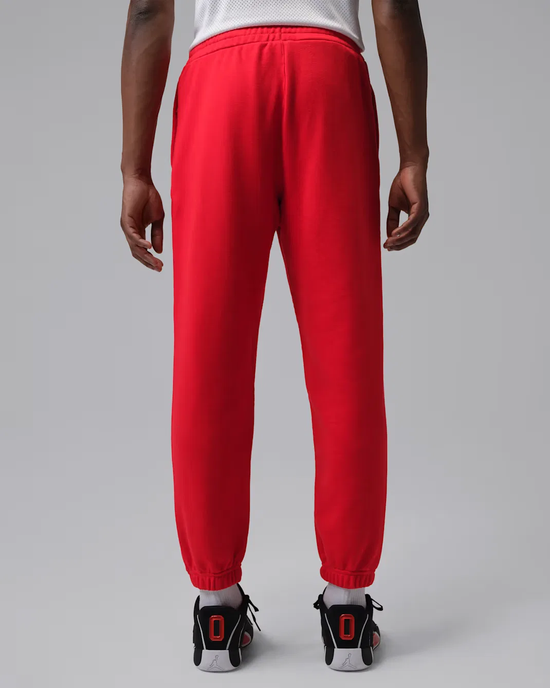Мужские флисовые брюки Dri-FIT Jordan Sport Crossover, University Red — фото 2