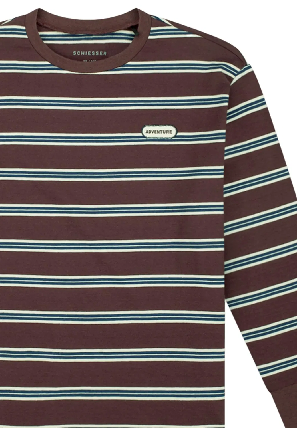 Пижама хлопковая Comfort Cotton Schiesser, коричневый — фото 3
