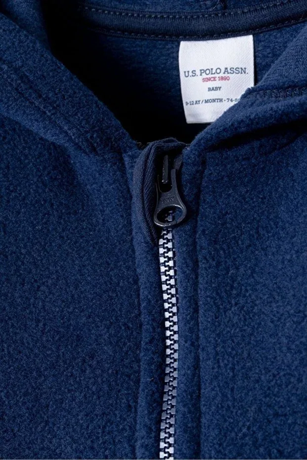 Детский комбинезон для мальчиков с длинным рукавом U.S. Polo Assn., Navy Blue — фото 3