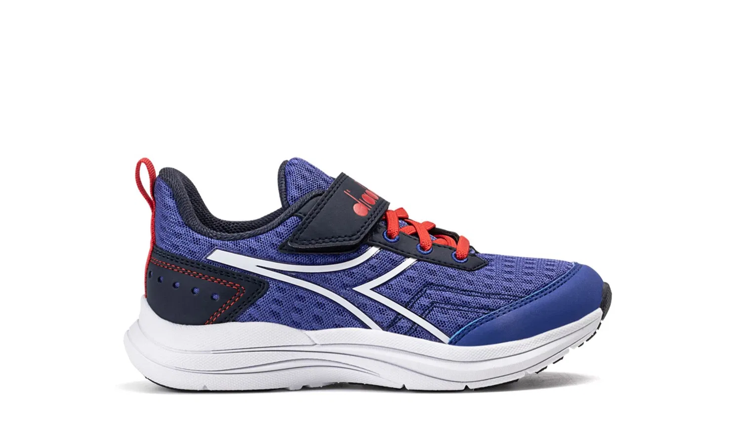 Детские кроссовки для мальчиков с закрытой пяткой Snipe JR Diadora, Blue