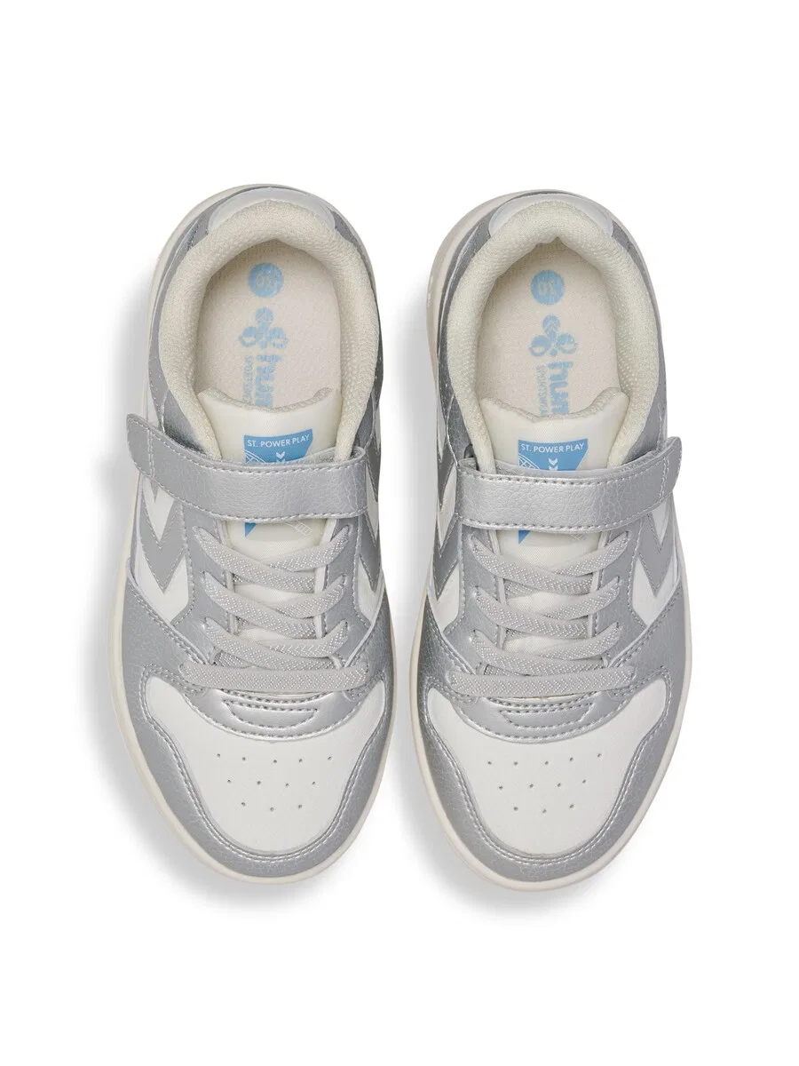 Кроссовки Hummel 'POWER PLAY' серебристого цвета — фото 3