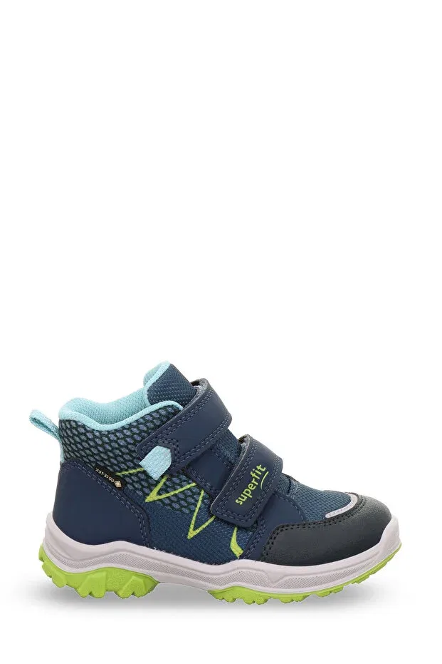 Детские ботинки для девочек на липучках с мембраной Gore-Tex Superfit, Blue