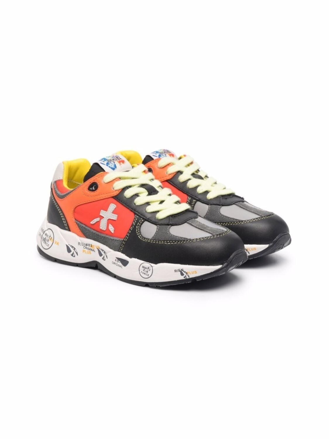 

Premiata Kids кроссовки Robin, серый