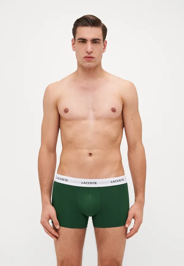 Комплект трусов 3 шт Lacoste, черный/синий/зеленый — фото 3