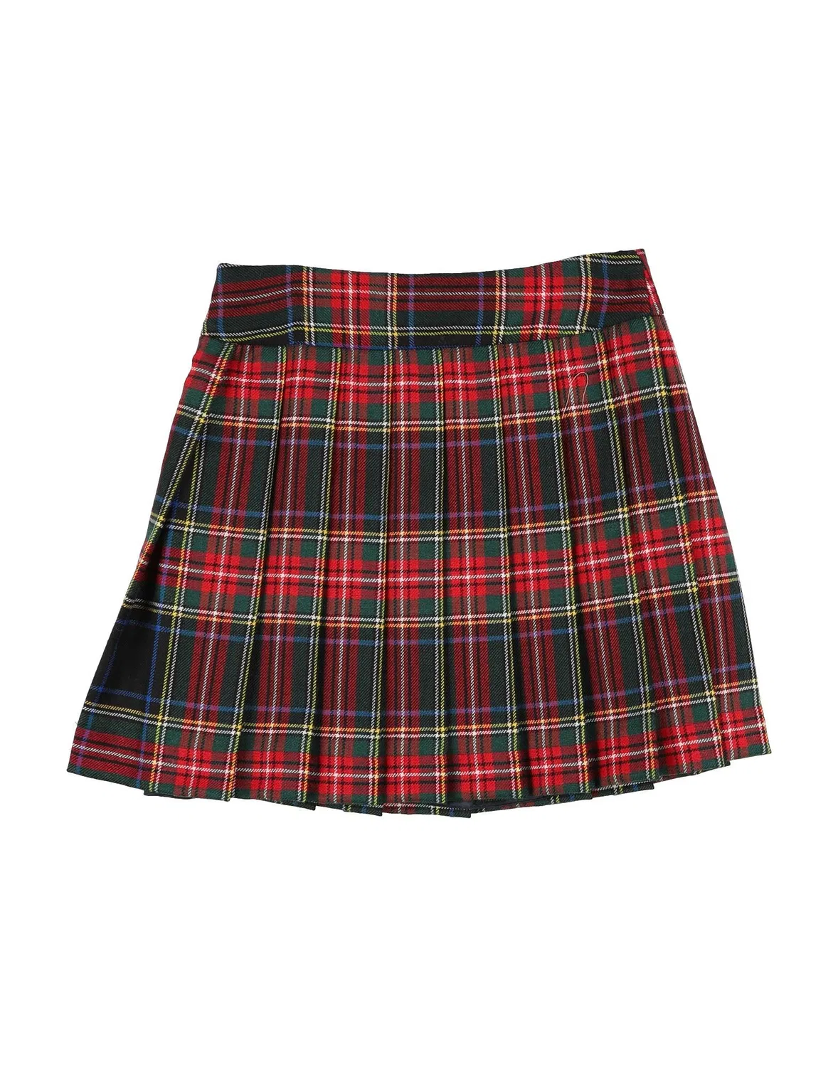 Детская юбка для девочек с принтом Flannel Dolce&Gabbana, зеленый — фото 2