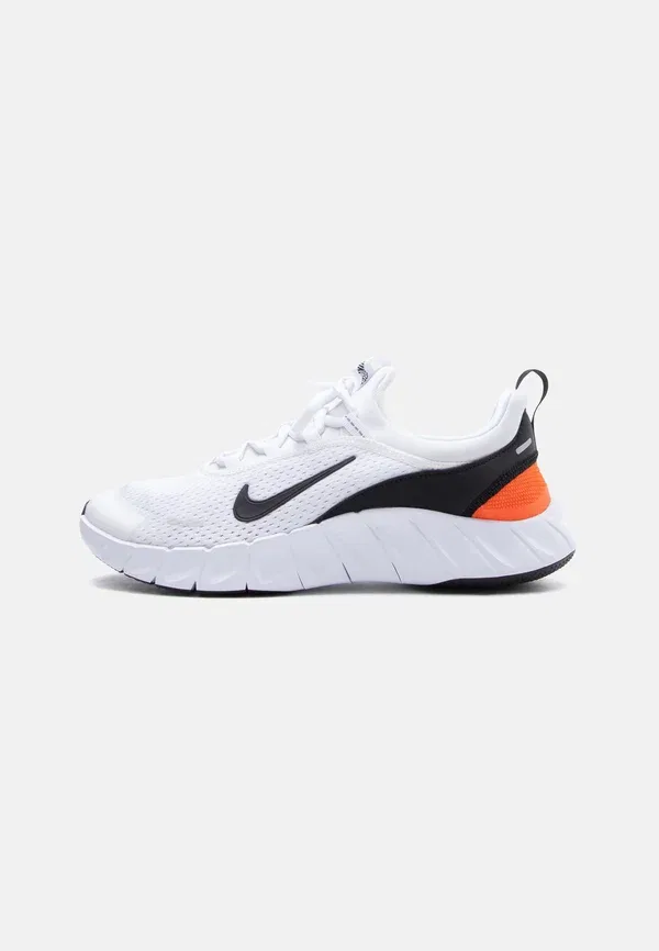 Кроссовки с дышащей сеткой Free Ride Nike Performance, белый/черный/Safety Orange