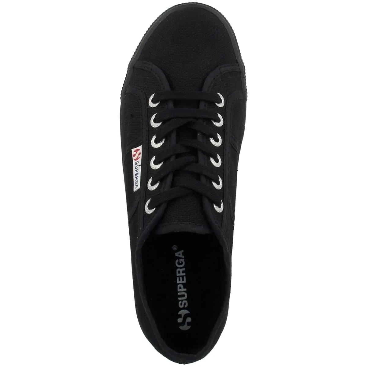 Детские кеды из хлопка Superga, White White 901 — фото 2