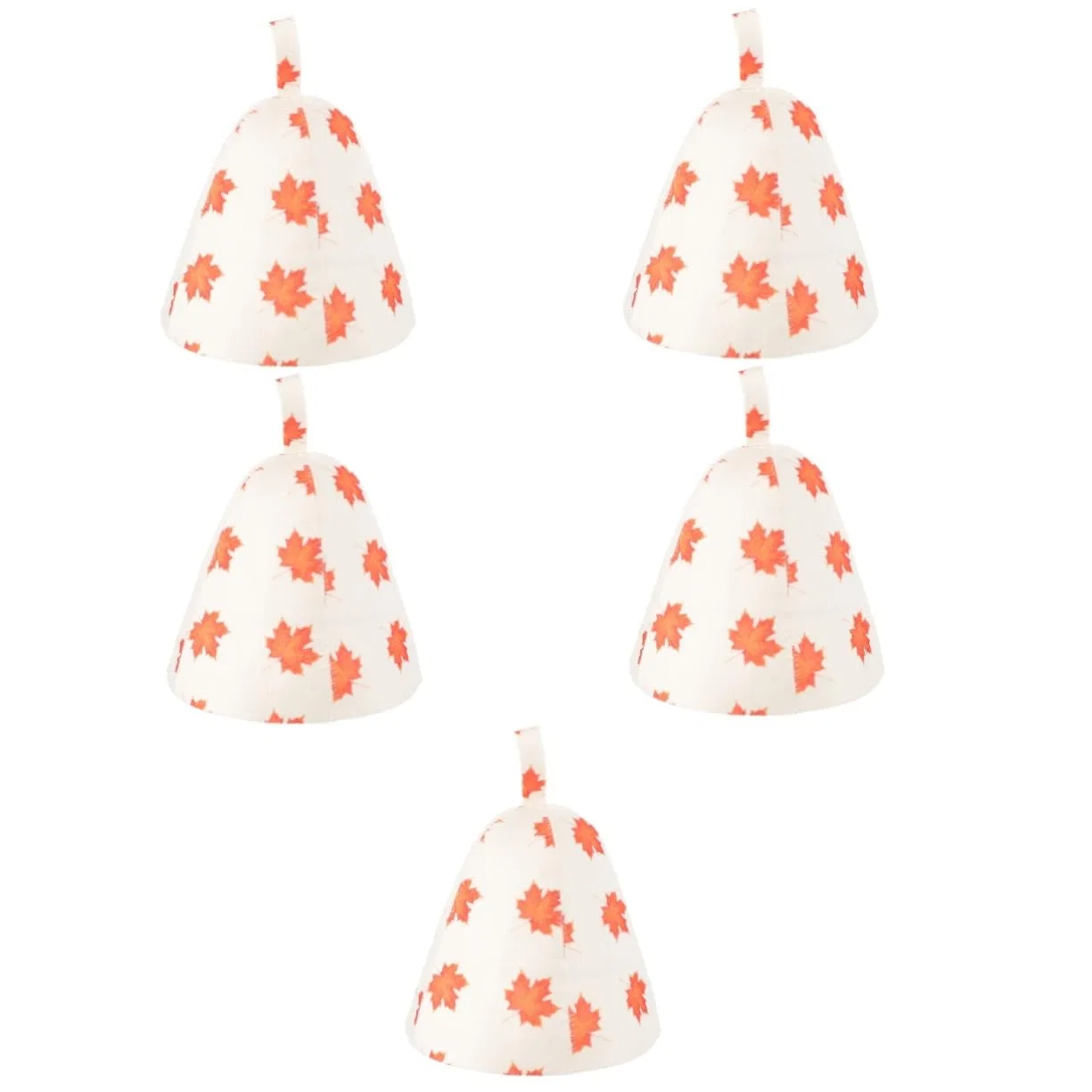 Шапочка для сауны из фетра, 5 шт, Minkissy, 25x25x22 см