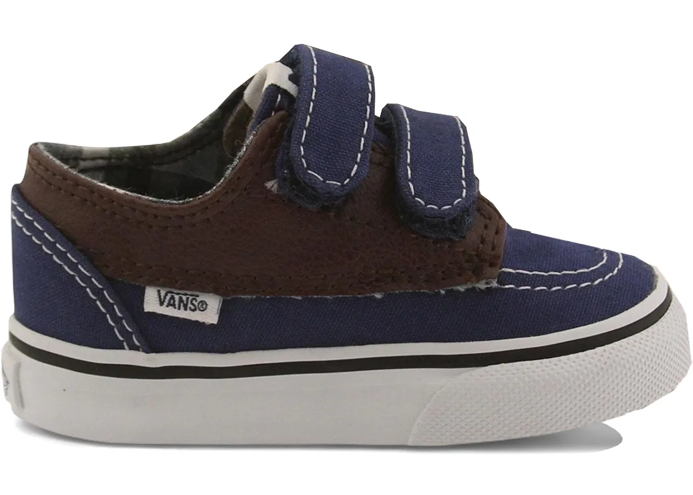 Детские кроссовки Lifestyle Vans Brigata V Leather, Blue Estate Potting Soil