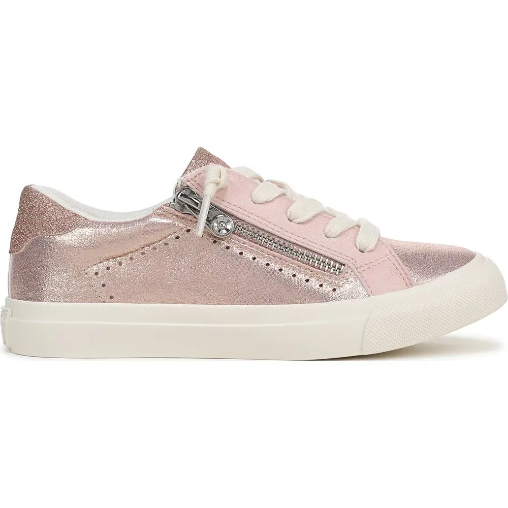 Детские кроссовки на молнии Perfect-K Blowfish Malibu, Blush Metallic Faux Leather — фото 2