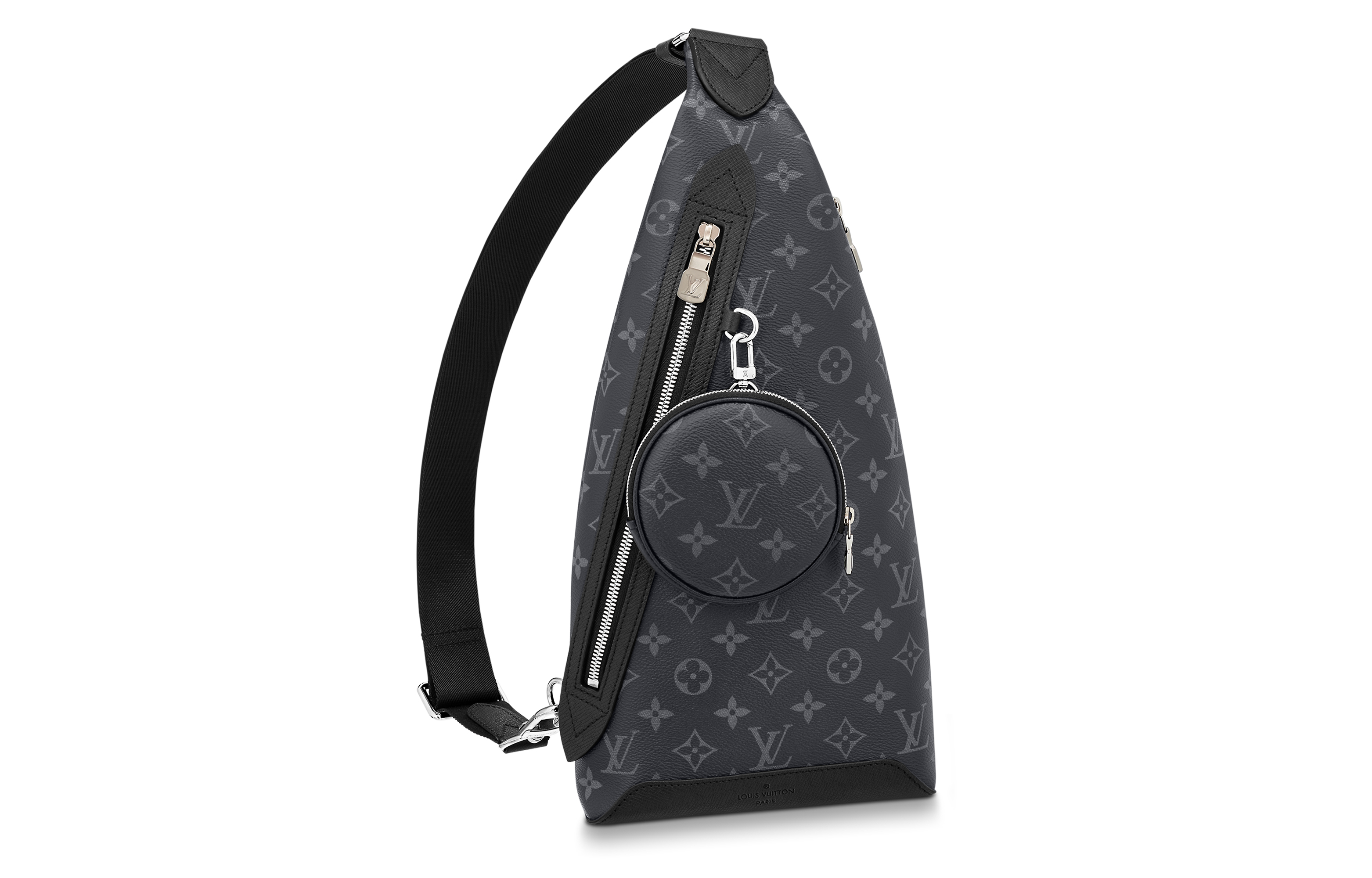 

LOUIS VUITTON Двойная сумка через плечо черная