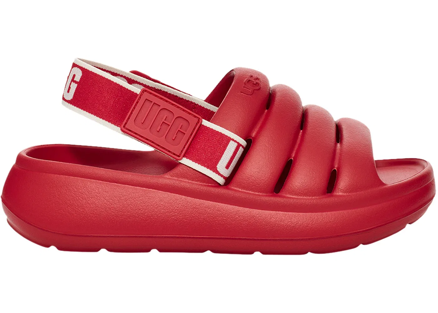 Детские сандалии-слайды UGG Sport Yeah Slide, Samba Red