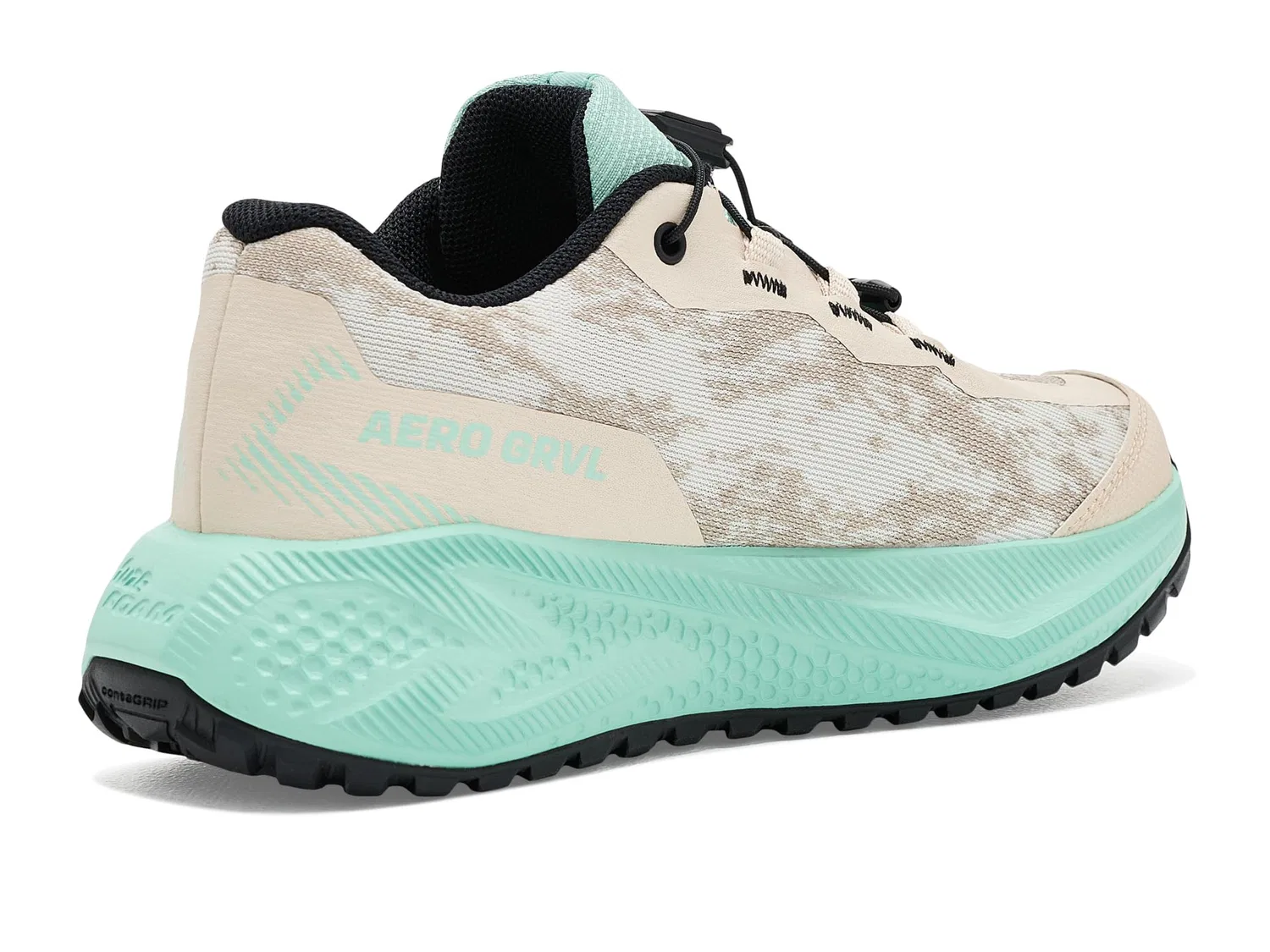 Кроссовки Aero GRVL (для маленьких и больших детей) Salomon Kids, Tapioca/Lichen/Black — фото 4