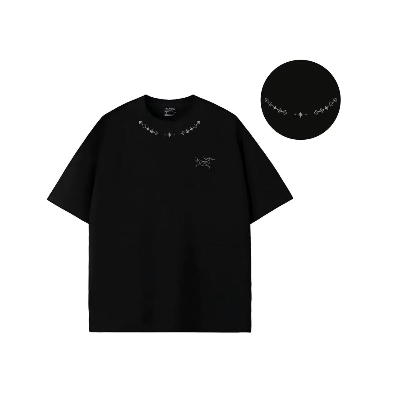 Футболка с принтом Arcteryx KRAGG, Черный — фото 3