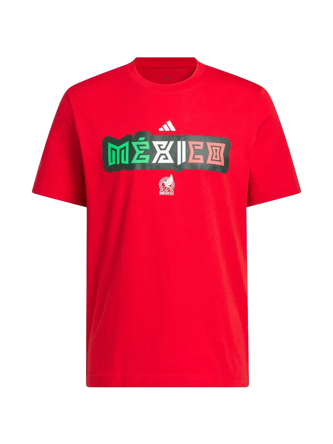 Футболка World Cup 2026 Mexico с принтом Adidas, красный