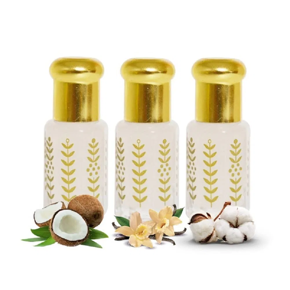Дезодорант-парфюм White Musk, al badil, набор 3 шт. по 3 мл