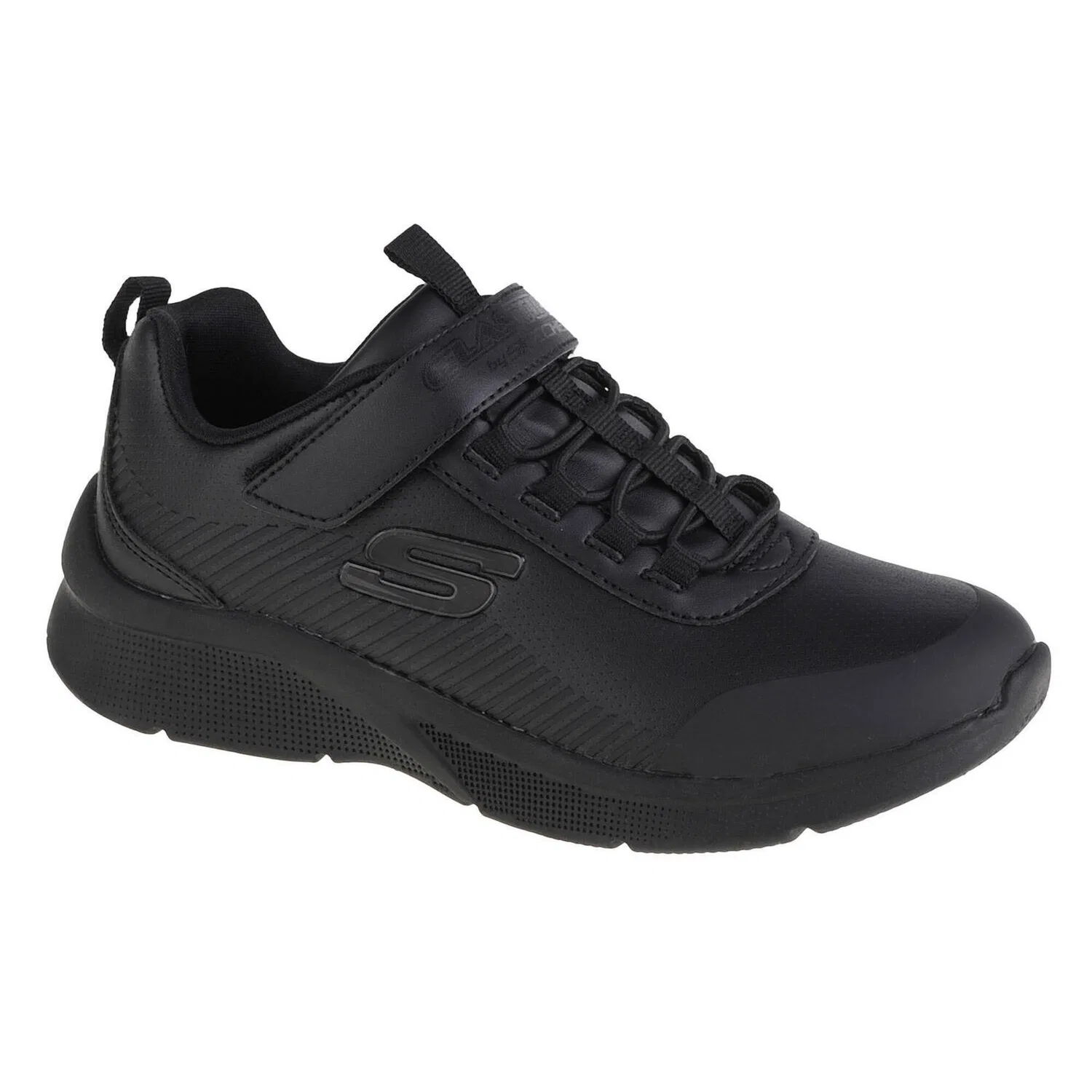 Детские кроссовки для девочек Microspec-Classmate Skechers, Черный