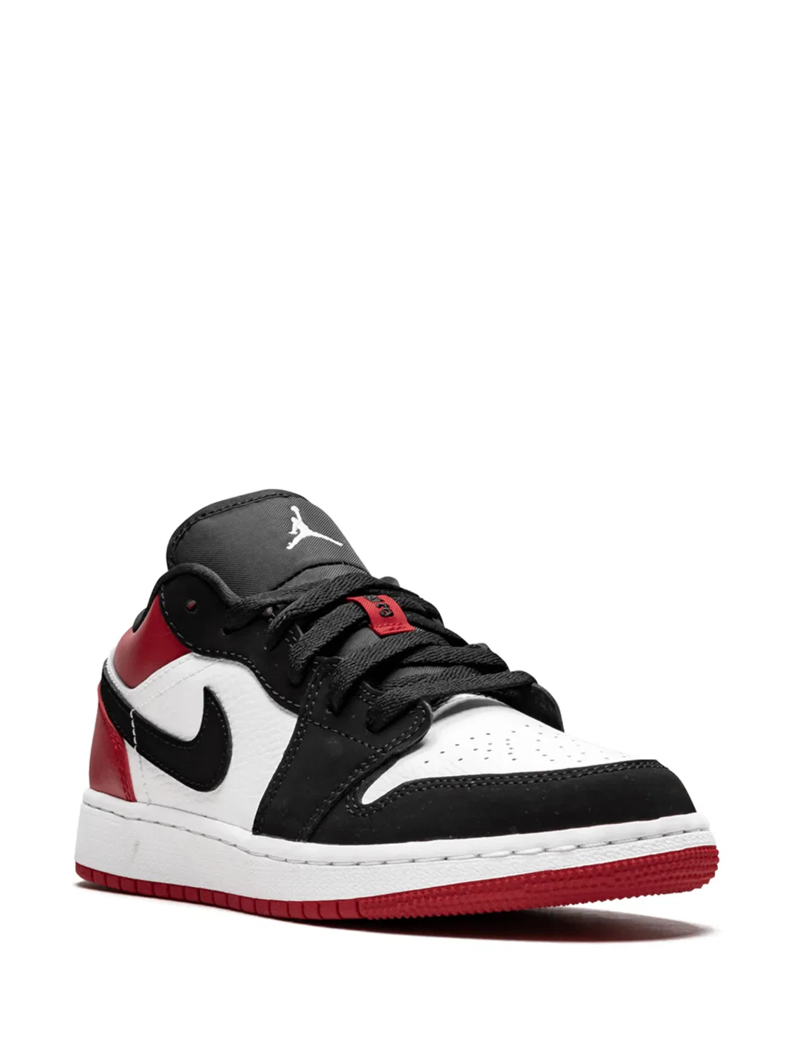 Кроссовки Air Jordan 1 Low Black Toe — фото 2