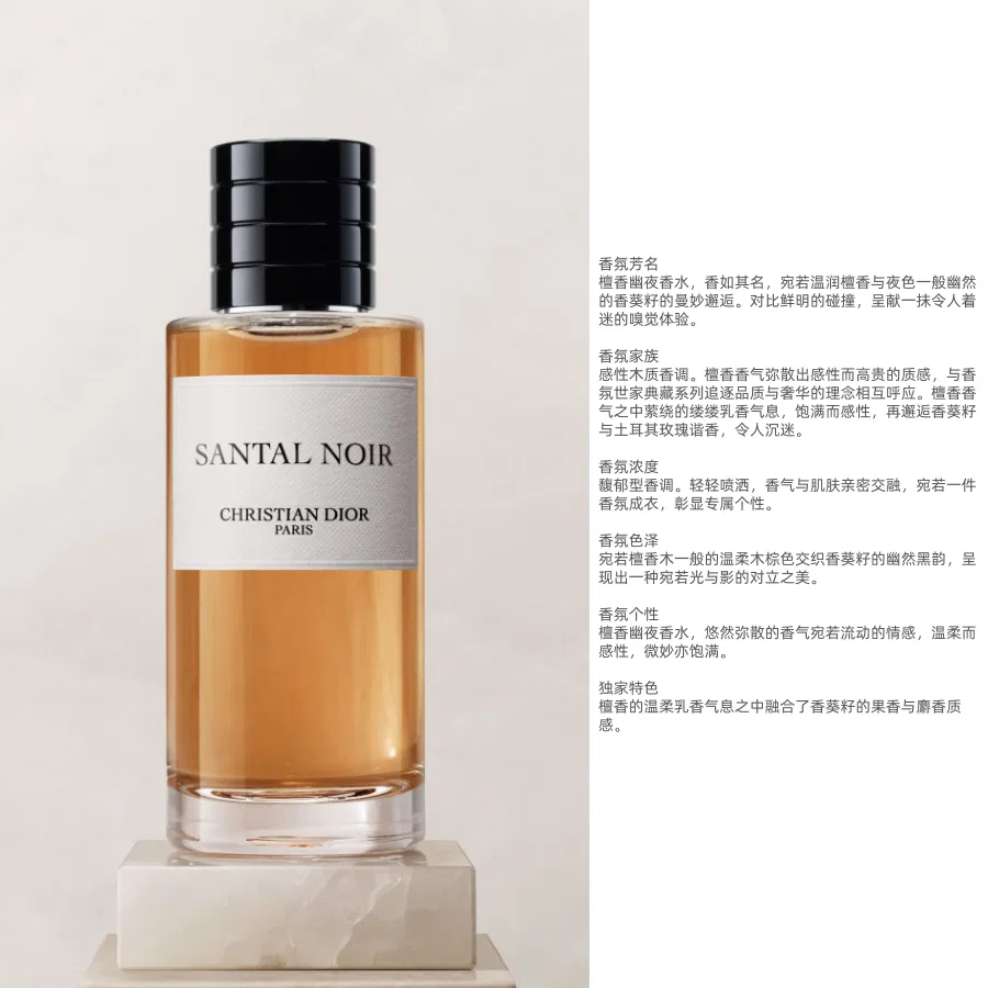 Женские духи Eau De Parfum Mustard Seed 125 мл DIOR, Collectible Santalum Album Midnight Perfumes — фото 4