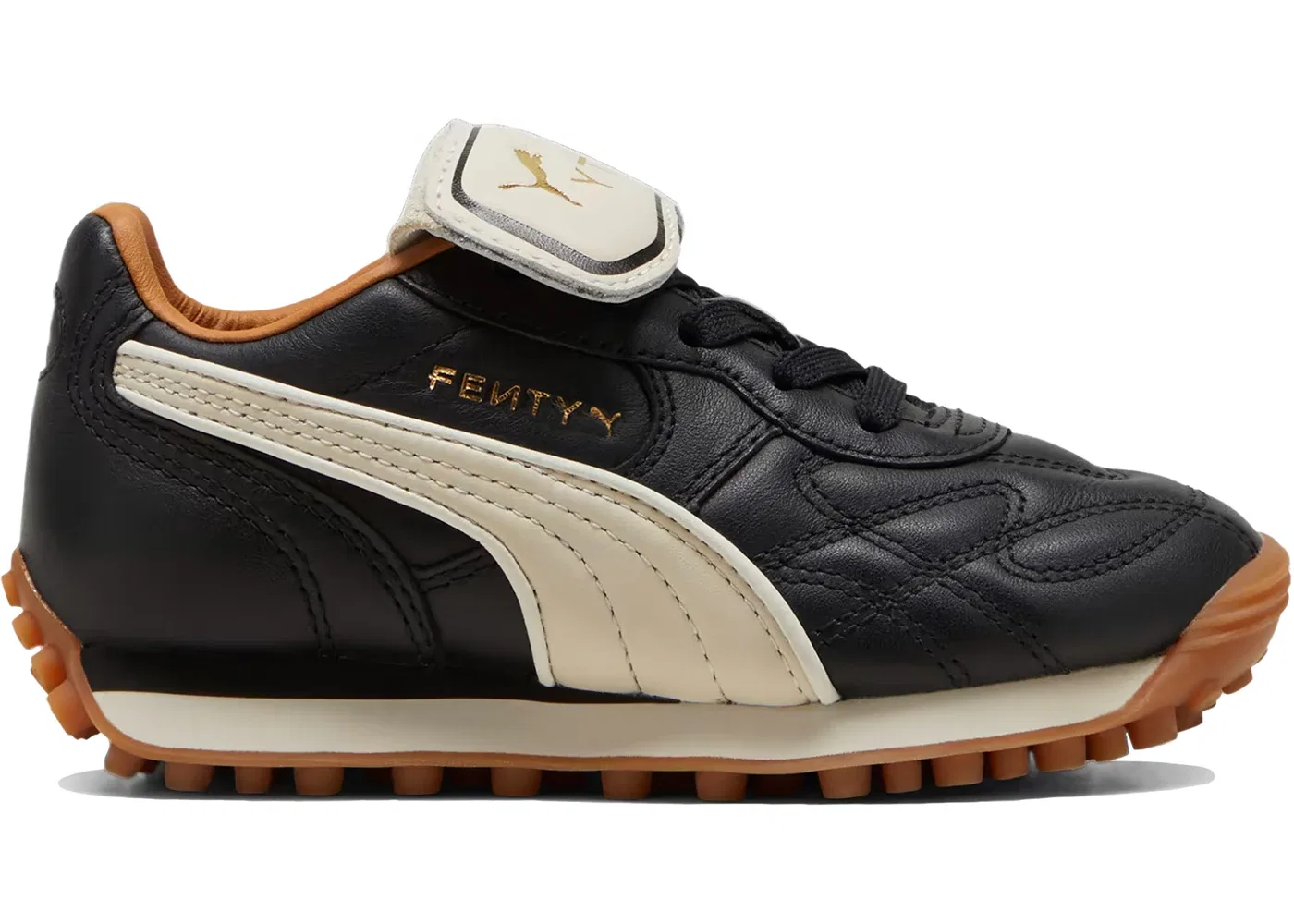Детские кроссовки с премиальной кожи Puma Avanti VL Puma Puma Black