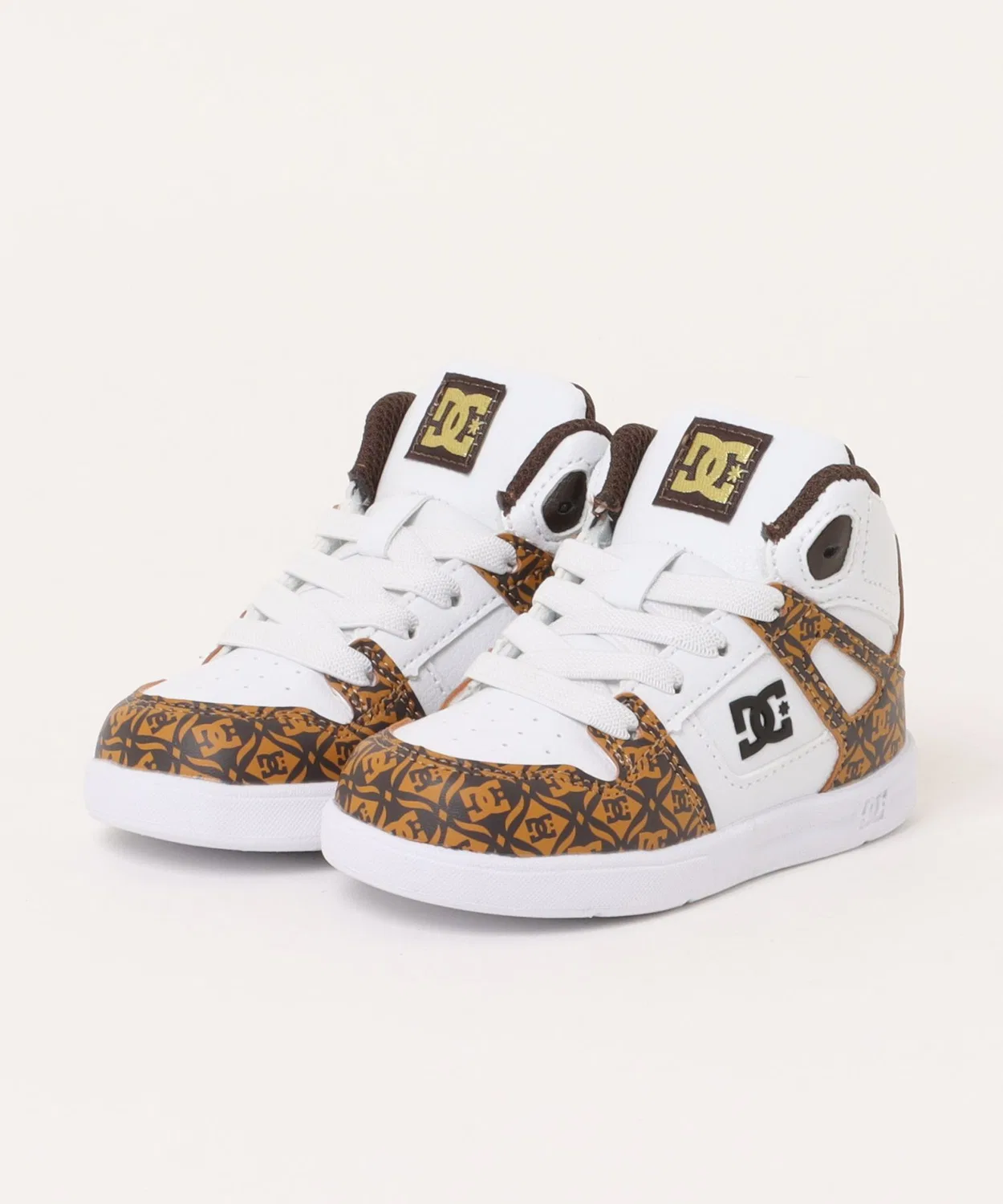 Детские кроссовки с высоким верхом PURE HIGH-TOP SE UL SN DC SHOES, Brown