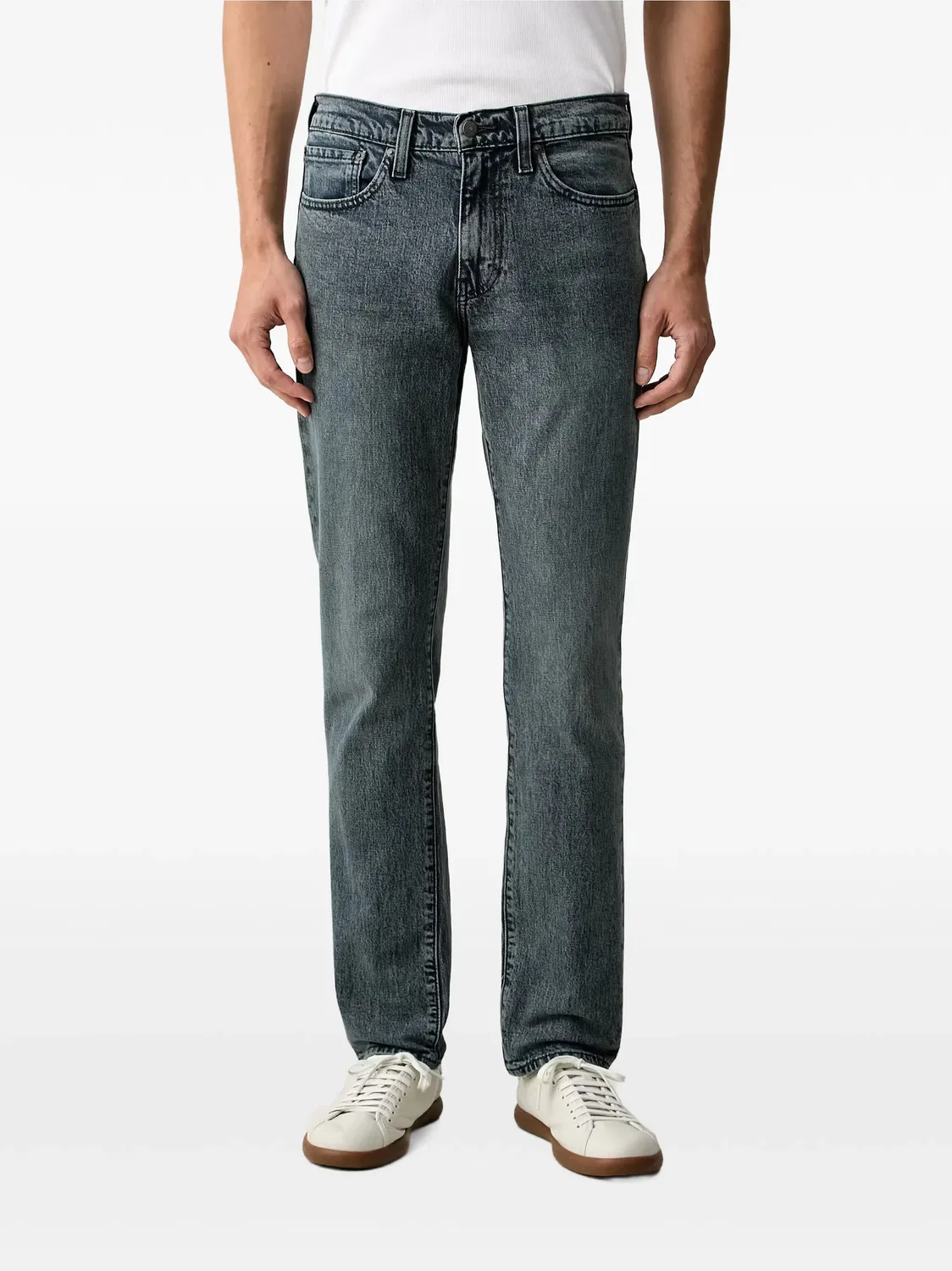 Джинсы 511 Slim синие с эффектом варки Levi's, синий