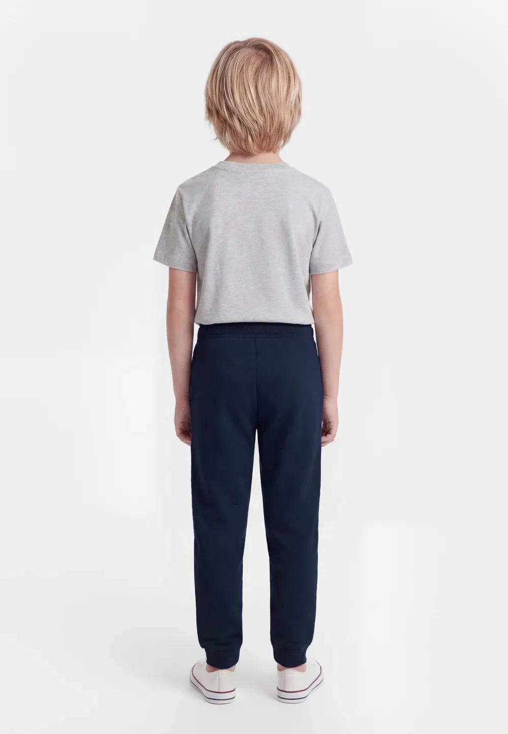 Комплект из 3 адаптивных спортивных штанов Friboo By Zalando, Beige/Mottled Grey/Dark Blue — фото 2