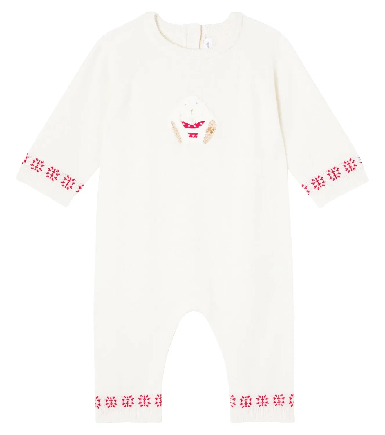 Комбинезон шерстяной Tartine Et Chocolat, белый