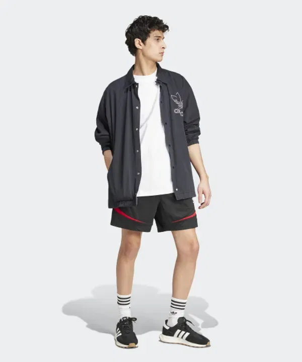 Шорты архивные, Adidas, черный — фото 3
