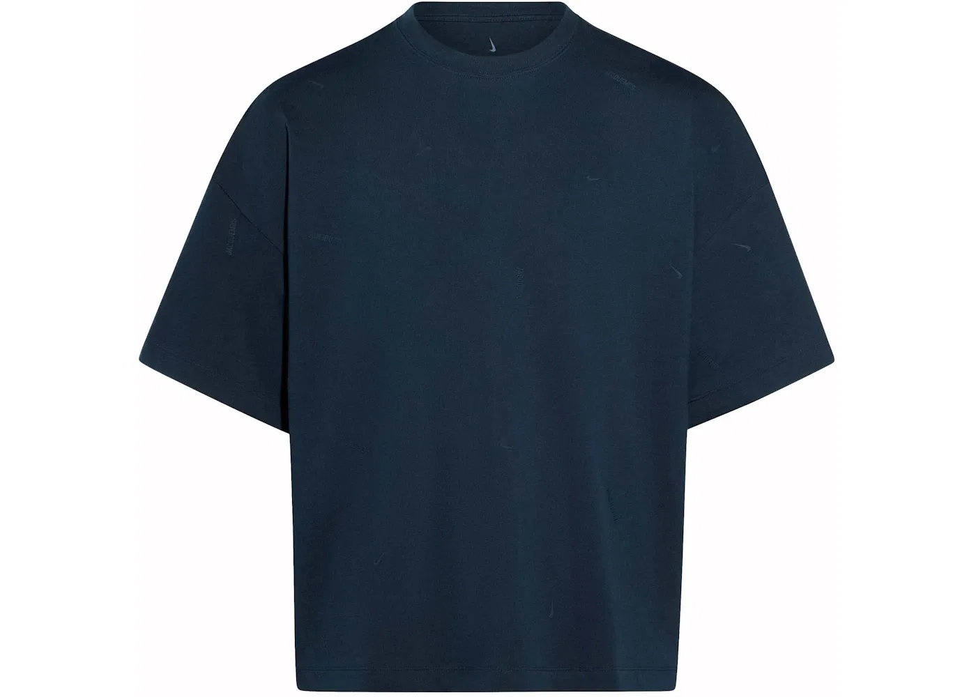 Детская футболка с принтом Jacquemus x Nike Logo T-Shirt Jacquemus, Dark Navy
