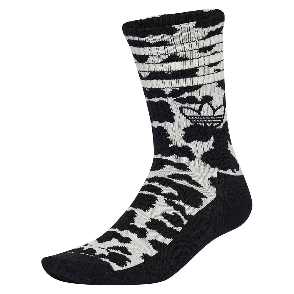 Женские носки с принтом Animal Graphic Adidas Originals, White