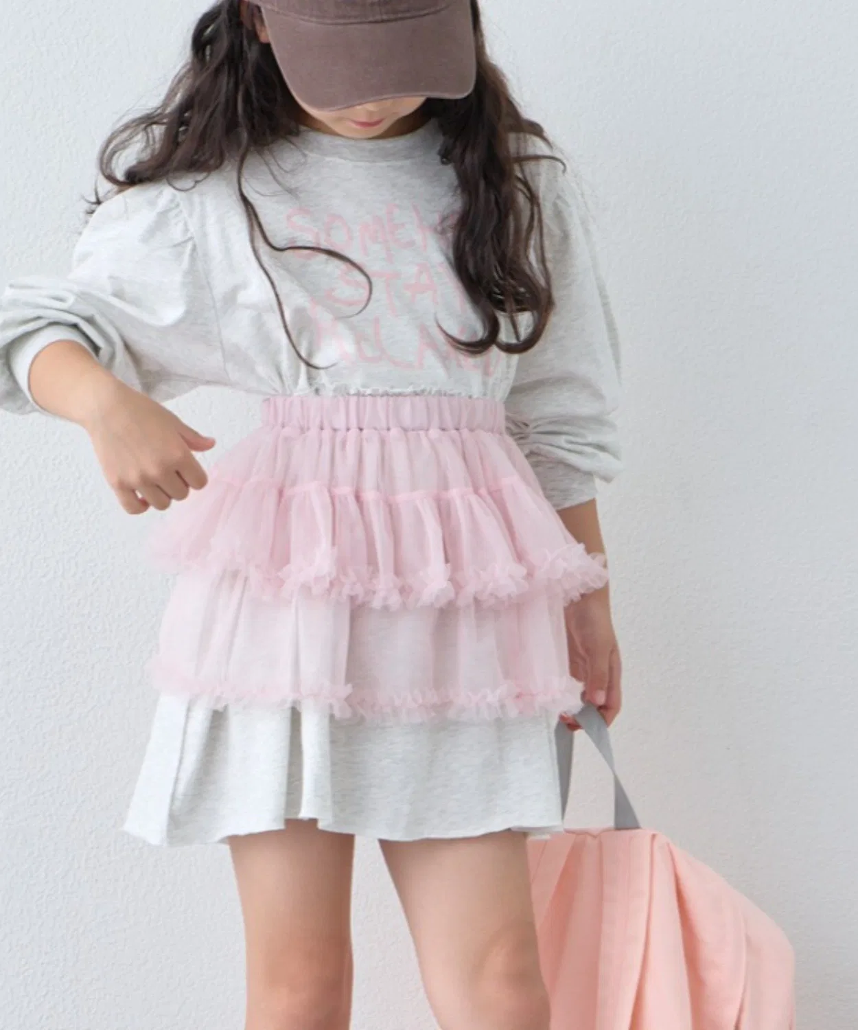 Детская юбка-пачка из фатина с длиной мини Layered Tulle CIAOPANIC TYPY, White — фото 4