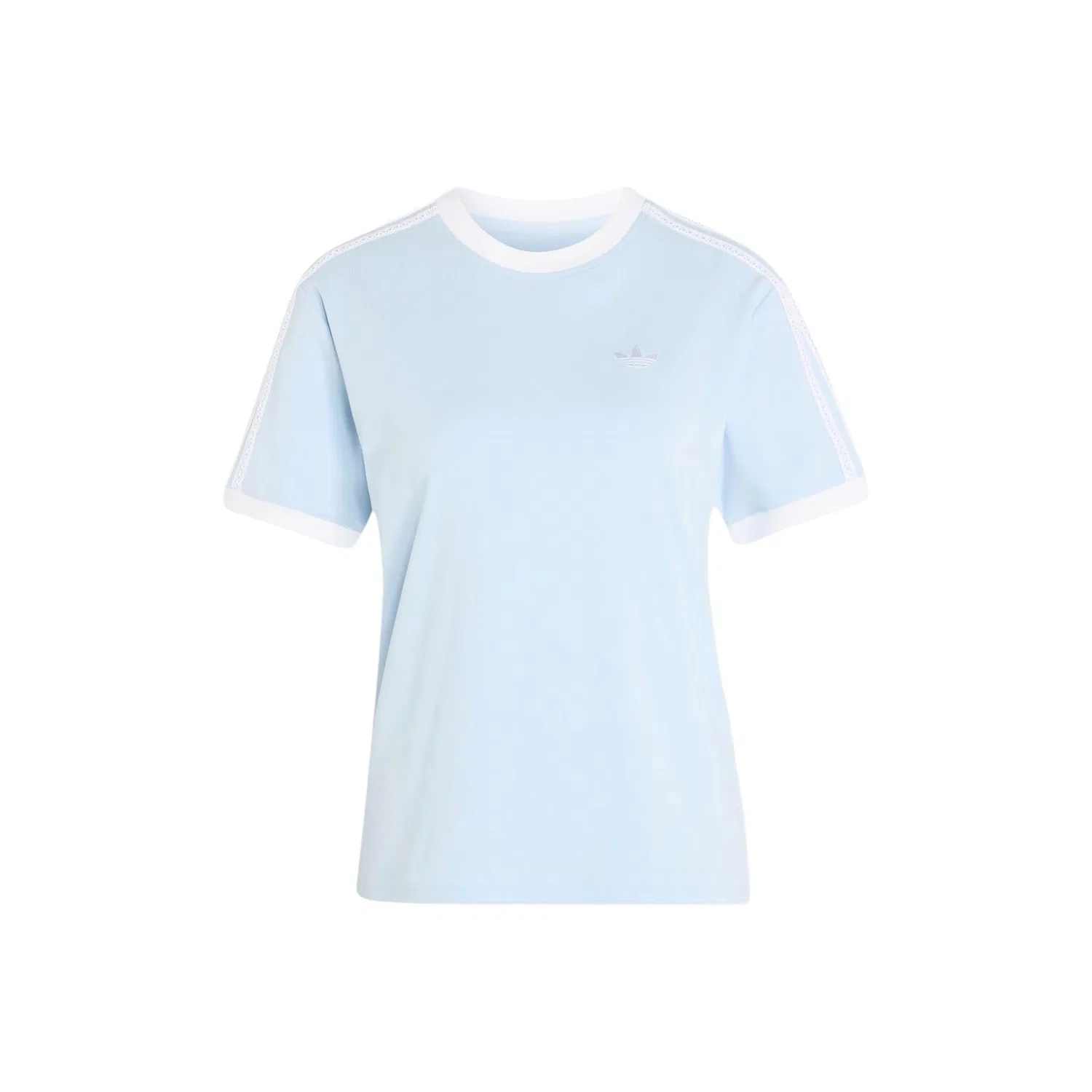 Женская футболка с круглым вырезом Adidas Originals, Sky Blue