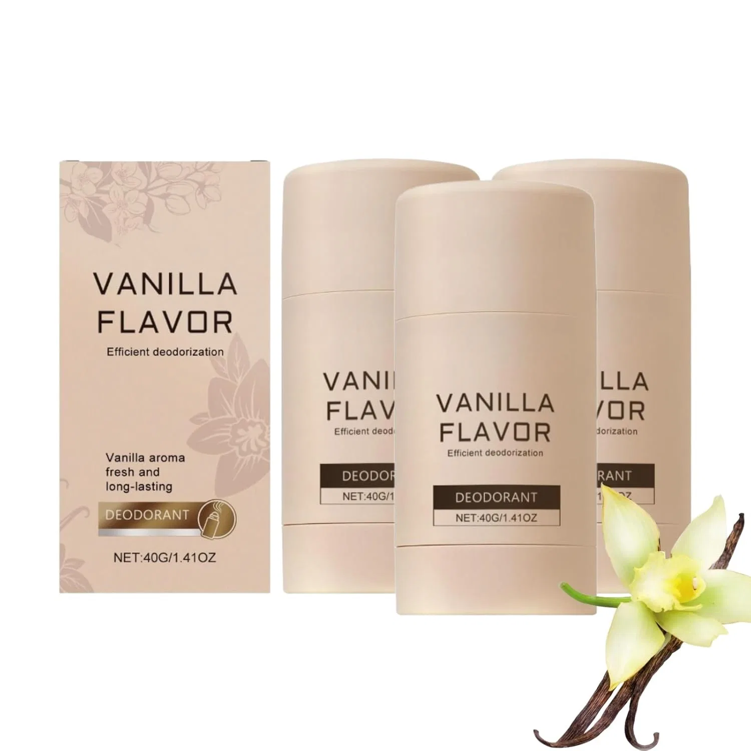 Дезодорант-стик Vanilla, RadiantRe, 40 г