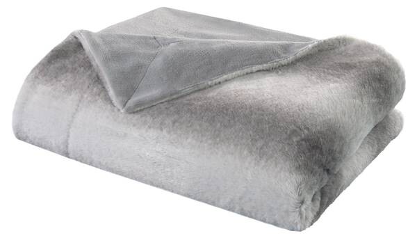 

Одеяло Delindo Lifestyle Kuscheldecke Luxus Chalet XXL, 240x3x240 см, серый