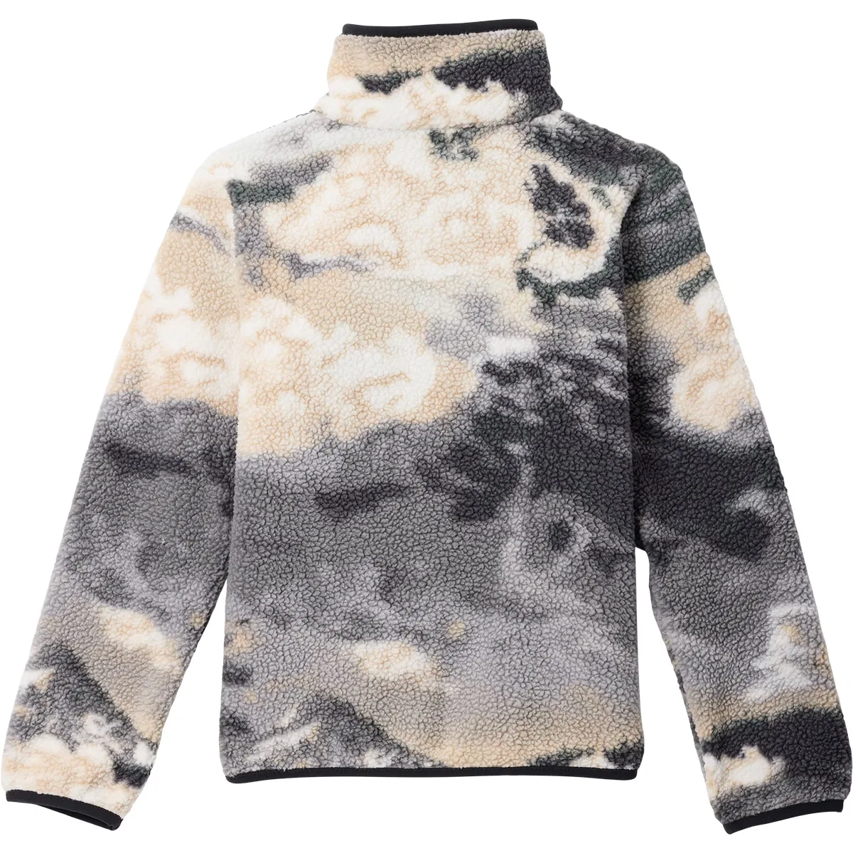 Детское флисовое полукомбинезон на кнопках Helvetia II Printed 1/2-Snap Fleece Jacket Columbia, Shark Dreaming/Columbia Grey — фото 2