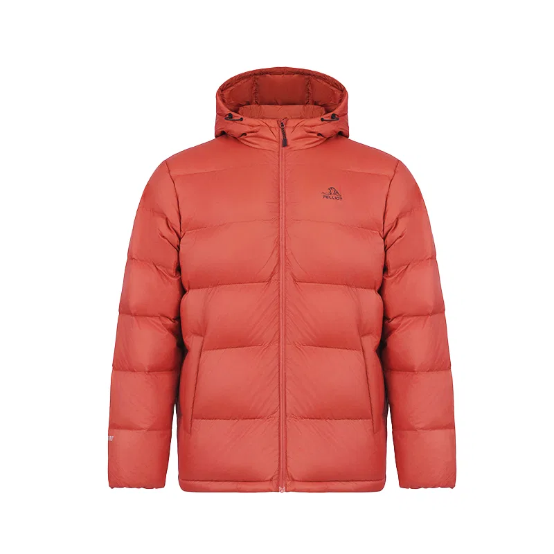 Детский пуховик с капюшоном PELLIOT, Цвет Crimson Shadow Red