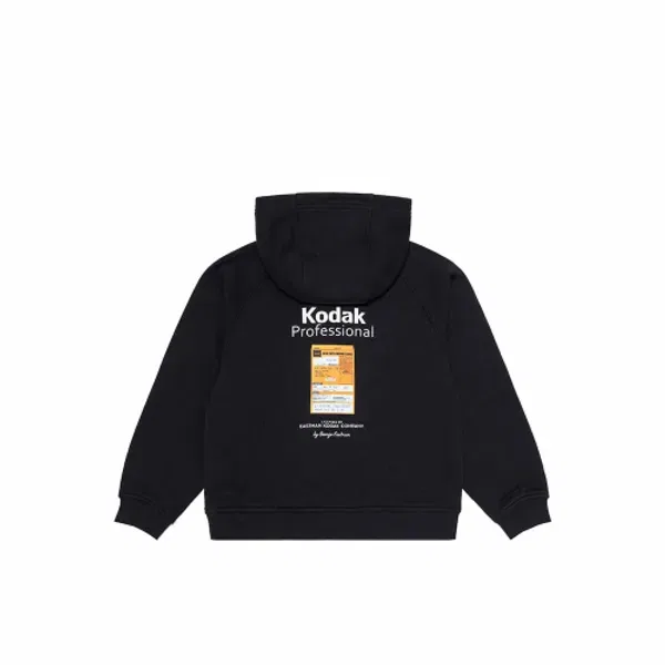 Худи с графическим принтом, Kodak Kids, черный — фото 3