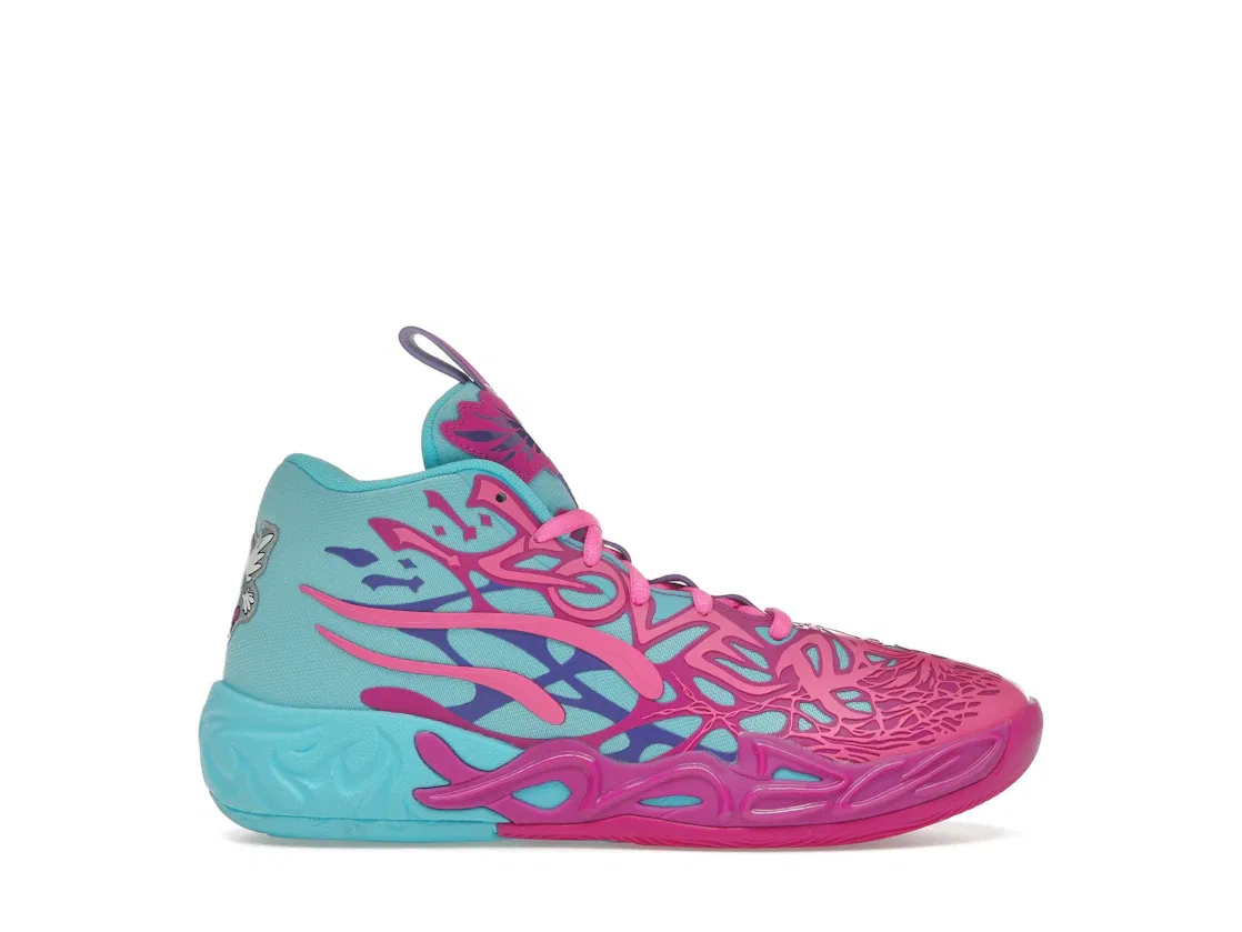Детские кроссовки с принтом LaMelo Ball MB.04 Puma, Deep Orchid/Poison Pink