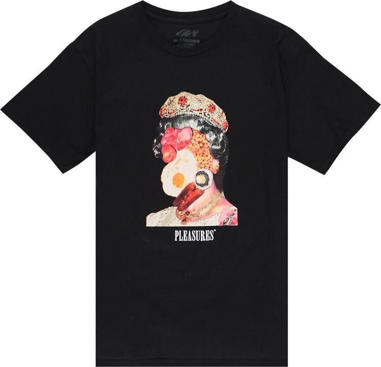 

Футболка Pleasures English Breakfast Tee 'Black', черный