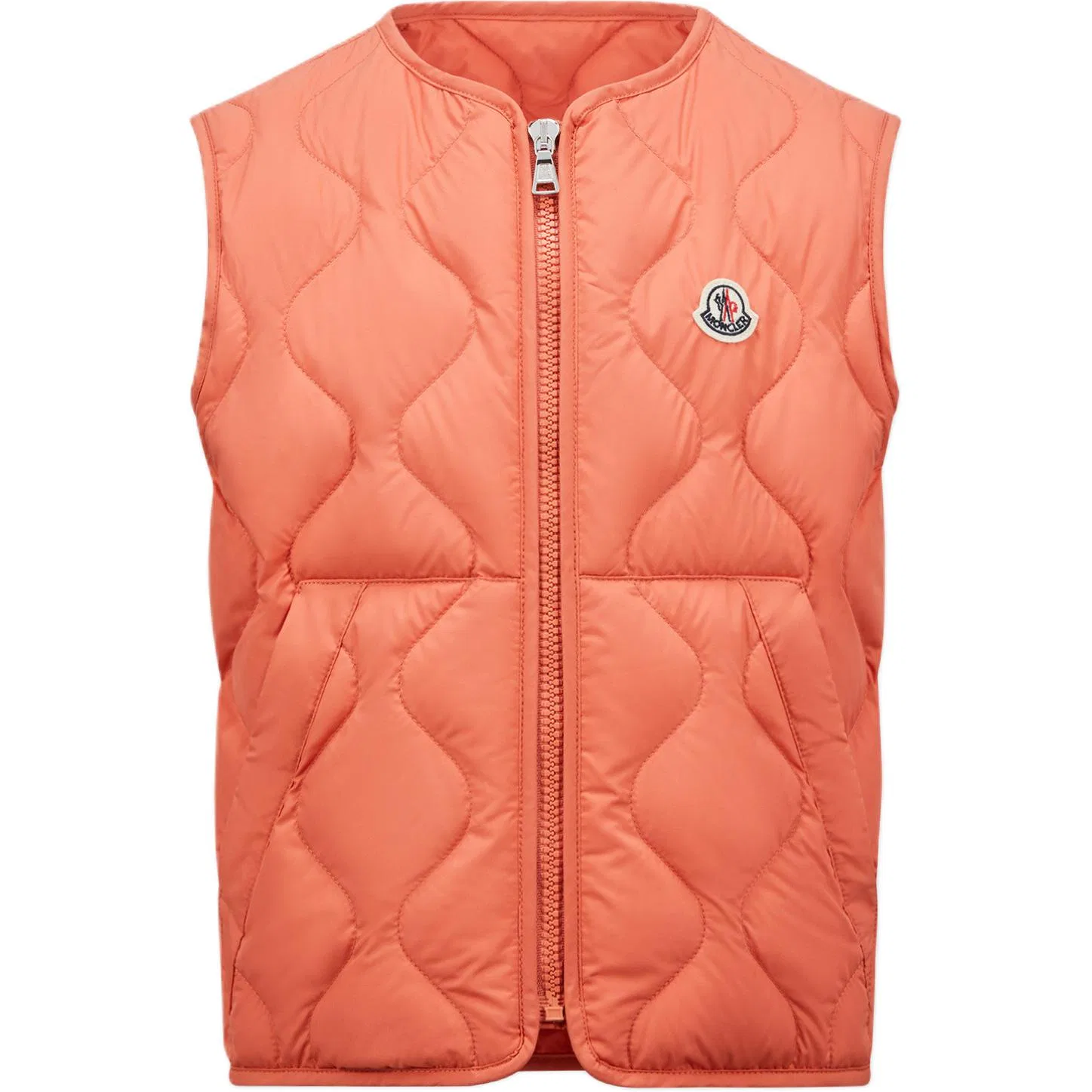Детская жилетка без рукавов Moncler, Orange