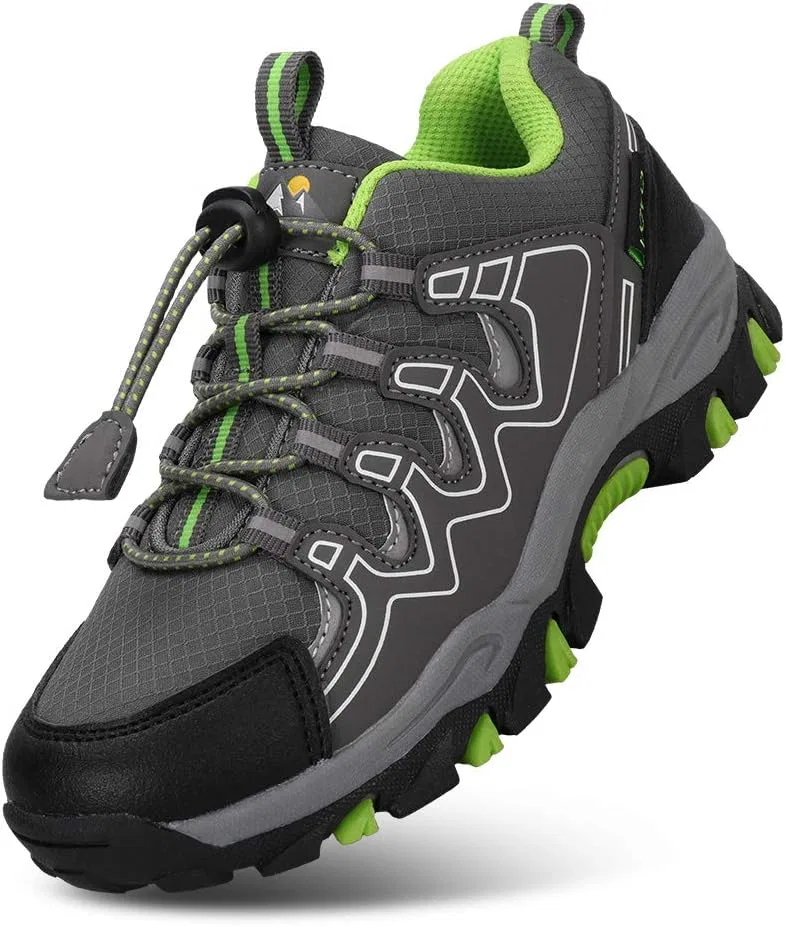 Детские кроссовки для мальчиков водонепроницаемые UOVO, Gray/Green